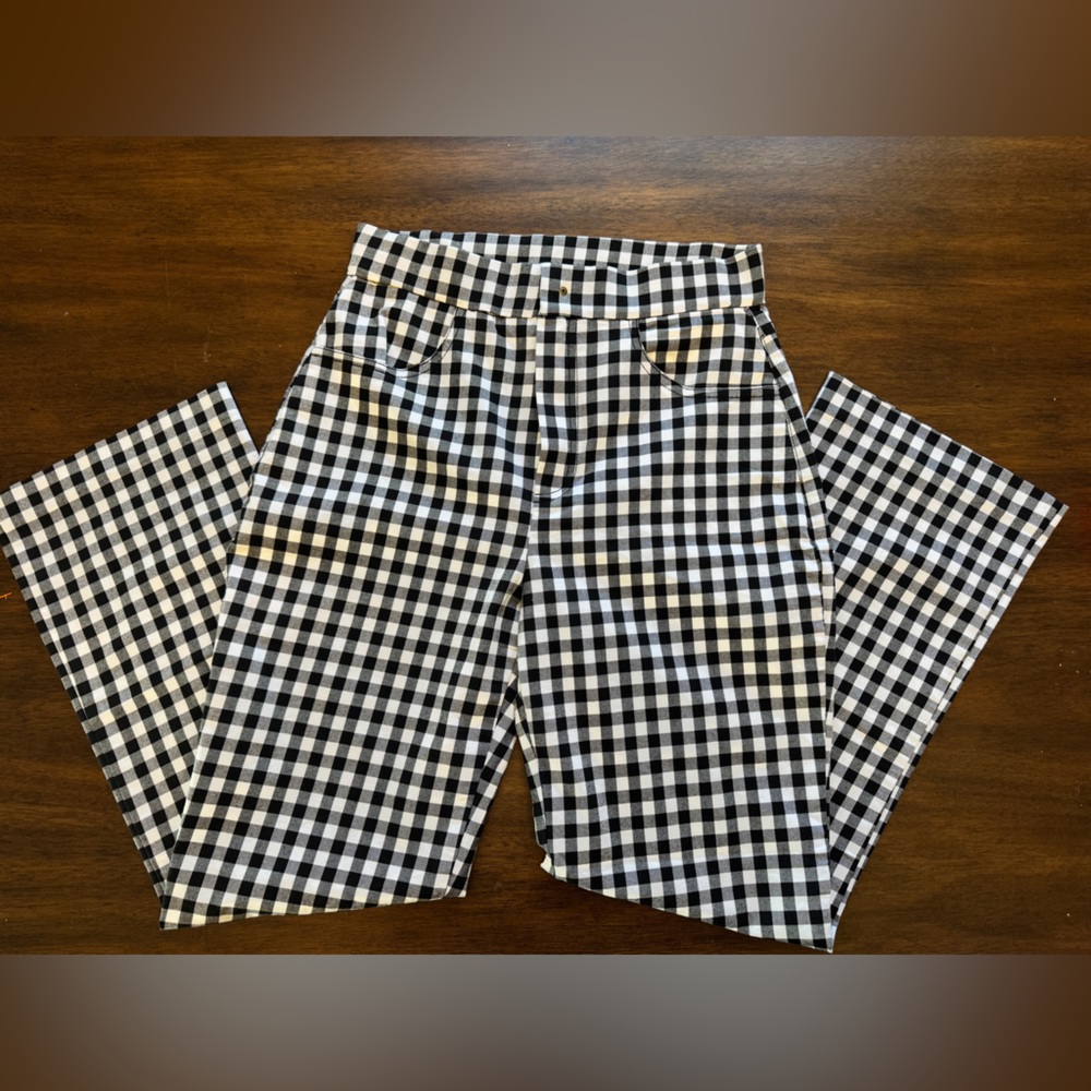 Free People Checkered Pants